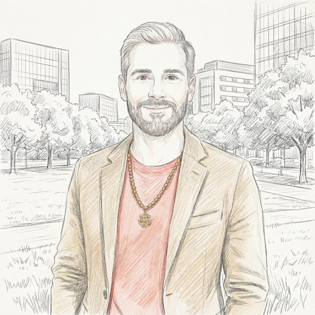 Sketch of Leo Carrera