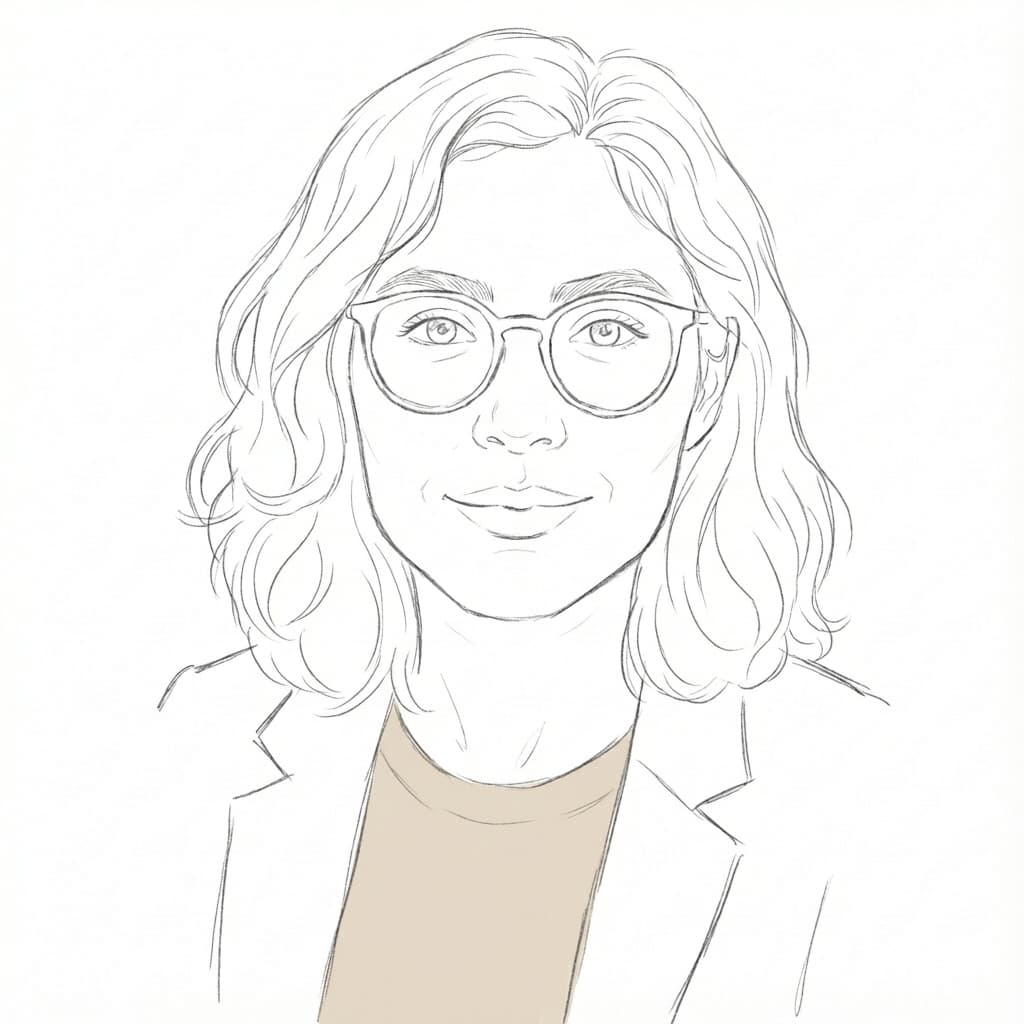 Sketch of Quinn Wells